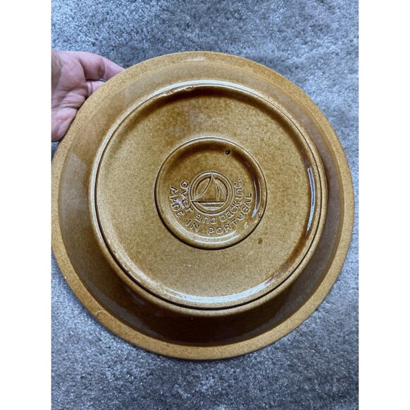 VTG Over and Back Apple Pie 10 Inch Fall Decor Thanksgiving Pie Dessert READ - Picture 5 of 13